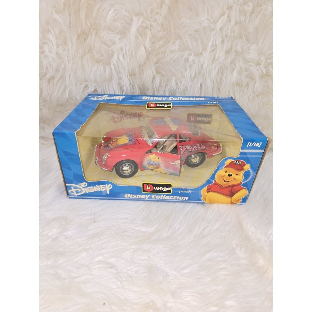 Porsche 356 B Coupe Disney Pooh 2003 Bburago 1:18 Cod 2003 Nuova - New